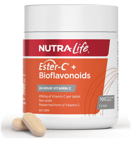 Nutra life Ester-C + Bioflavonoids 100 tablets