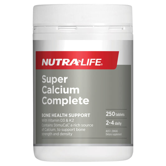 NUTRA-LIFE スーパーカルシウムコンプリート  120タブレット x 2個  [海外直送品]