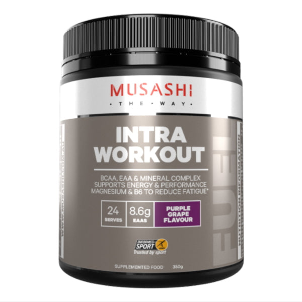 MUSASHI INTRA WORKOUT 必須アミノ酸 & BCAA パウダー [海外直送品]