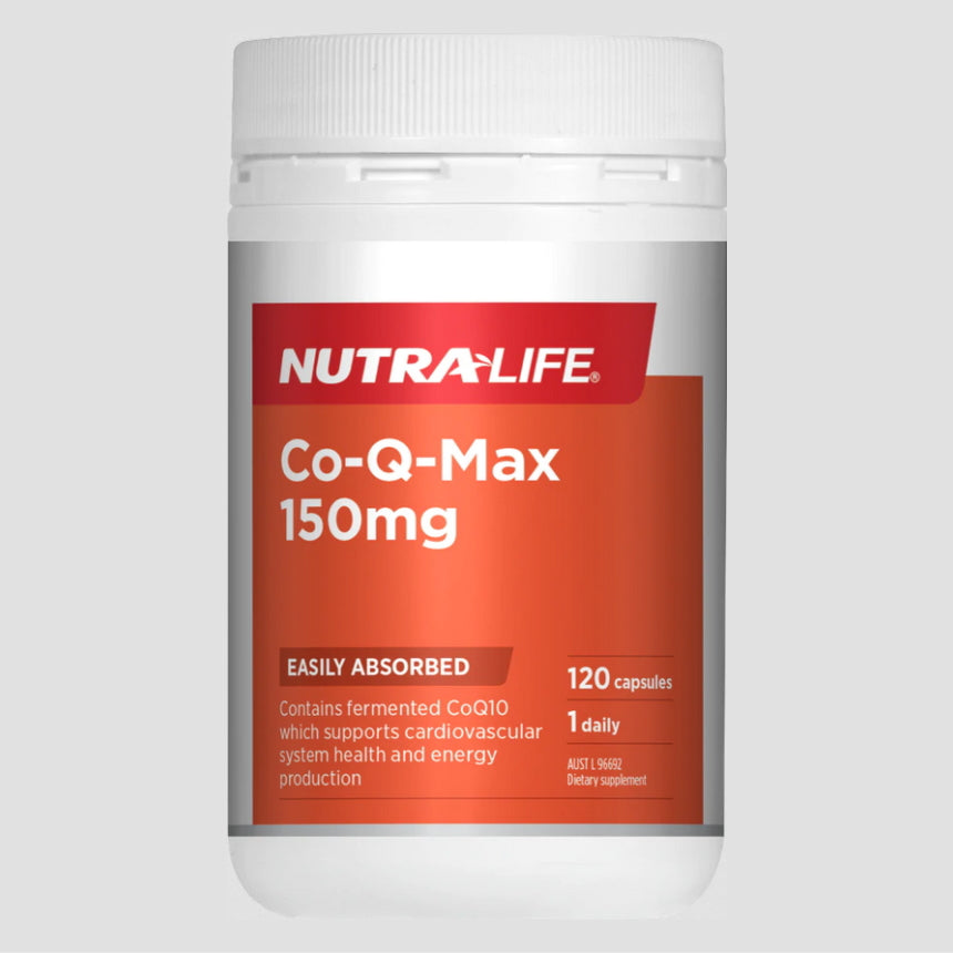 NUTRA-LIFE CoQ MAX（CoQ10 150mg） 120カプセル [海外直送品]